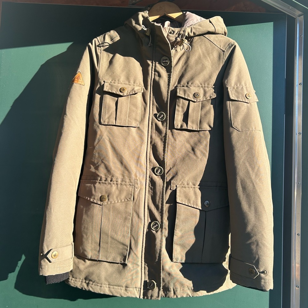 Woods parka Women's Tan Hooded Jacket